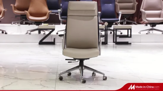 Zode Wholesale Cadeiras executivas de escritório de couro anilina ergonômicas luxuosas e de alta qualidade